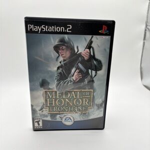 Medal of Honor Frontline for PlayStation 2 - Black Case